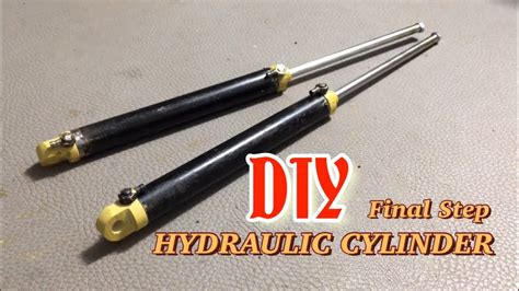 30mm stroke rc excavator cylinder mini|Hydraulic Parts For RC models .